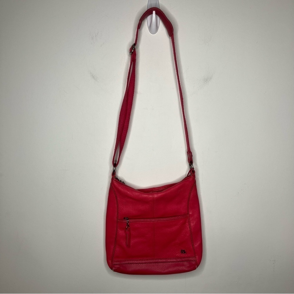 The Sak hot pink crossbody bag